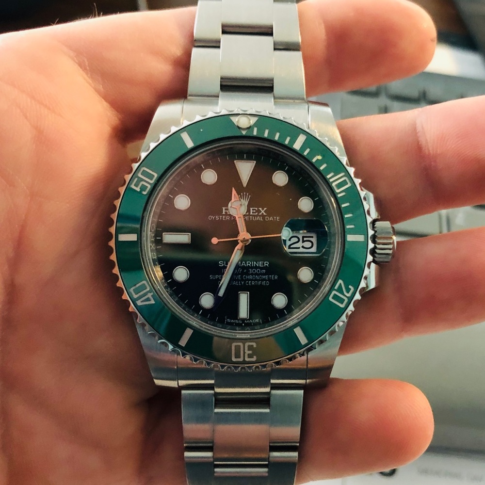 Rolex Hulk Submariner Date 116610LV, Full set 2017 - Picture 8 of 15